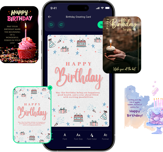 greeting card mockup